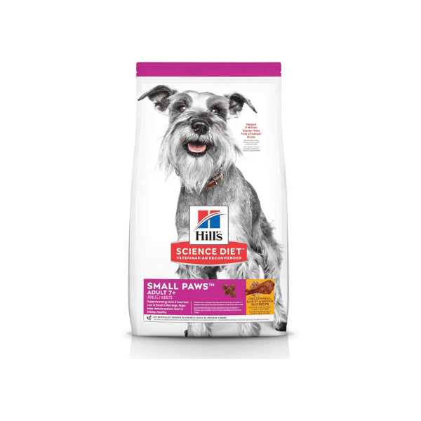 Hill's Science Diet Senior Small Paws Chicken & Barley 1.5kg Dry Dog Food for Dogs 7+