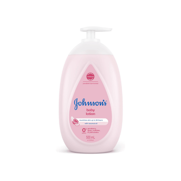 Johnson’s Baby Lotion 500mL Hydrating and Softening with Coconut Oil for Baby’s