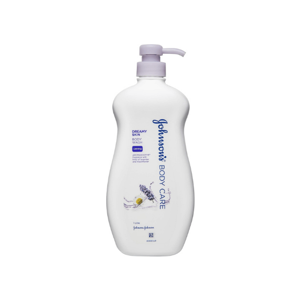 Johnson's Dreamy Skin Lavender & Moonflower Body Wash 1L Chamomile for Relaxation