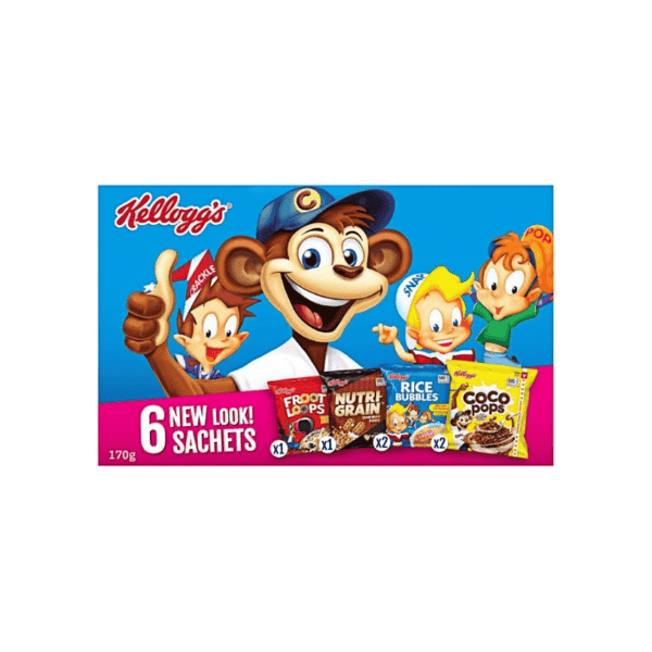 Kellogg's Assorted Breakfast Cereals Fun Pack 6 Pack of Morning Favorites