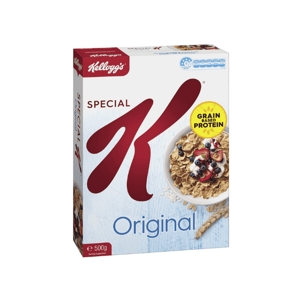 Kellogg's Special K Original Cereal Perfect for Healthy Mornings 500g