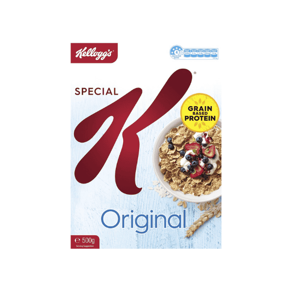 Kellogg's Special K Original Cereal Perfect for Healthy Mornings 500g