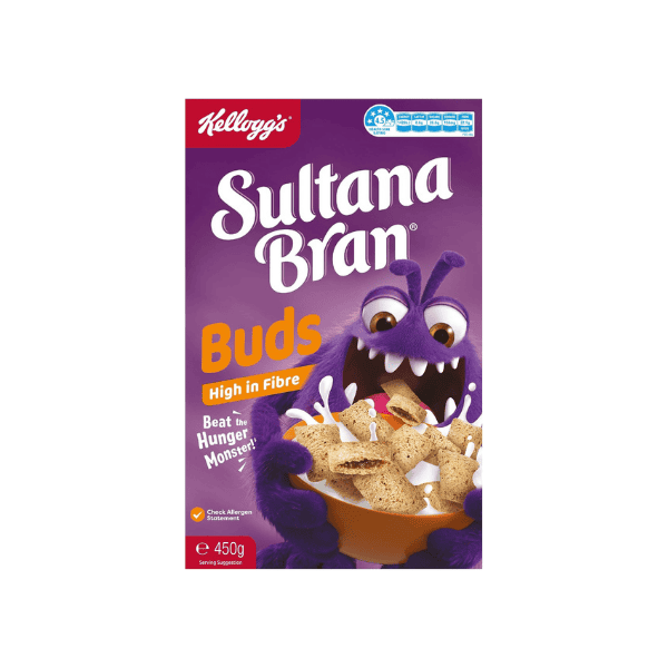 Kellogg's Sultana Bran Buds 450g A Tasty Way to Boost Your Fibre Intake