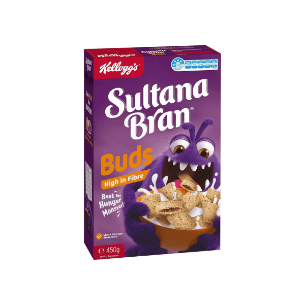 Kellogg's Sultana Bran Buds 450g A Tasty Way to Boost Your Fibre Intake