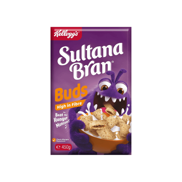 Kellogg's Sultana Bran Buds 450g A Tasty Way to Boost Your Fibre Intake