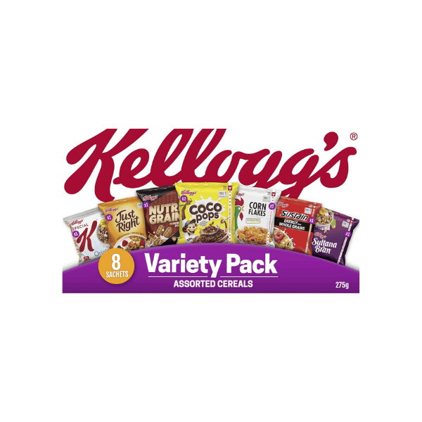 Kellogg's Breakfast Variety Pack Perfect for the Whole Family