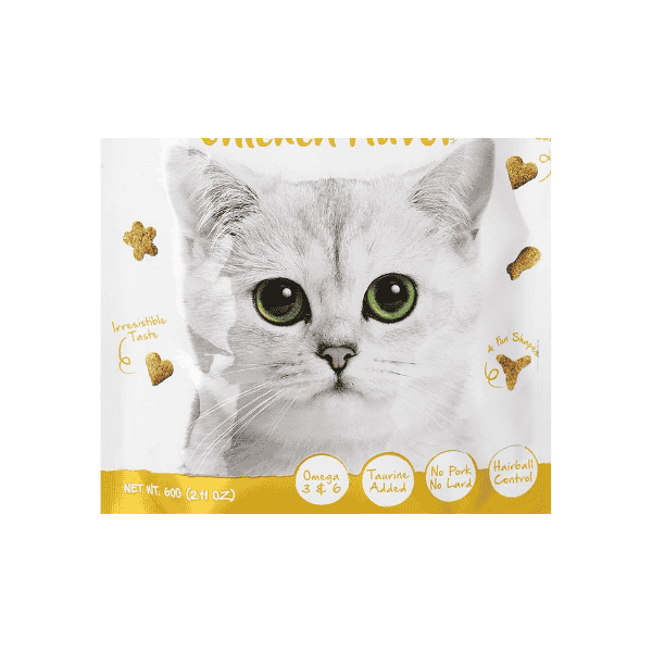 Kit Cat Kitty Crunch Chicken Treat 60g of Delicious Crunchy Chicken Flavor