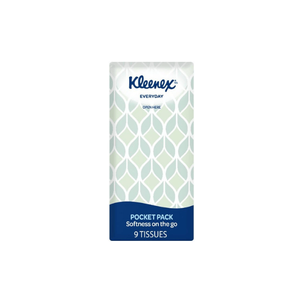 Everyday Pocket Count Kleenex Facial Tissues 54 Count