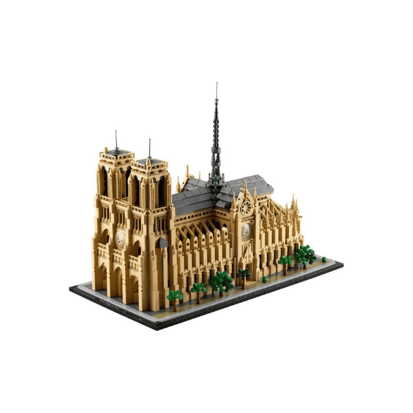 LEGO Architecture Notre-Dame de Paris 21061 Adult Model Kit for Home/Office Décor Perfect Collectible for History Lovers