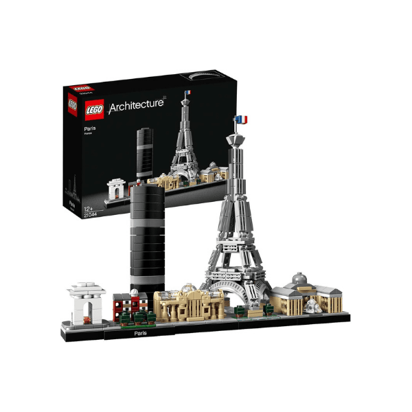 LEGO Architecture Skyline Collection 21044 Paris Skyline Building Kit with Eiffel Tower and City Landmarks