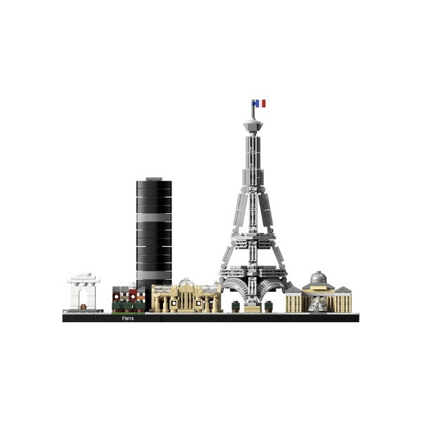 LEGO Architecture Skyline Collection 21044 Paris Skyline Building Kit with Eiffel Tower and City Landmarks