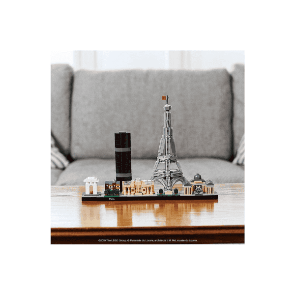 LEGO Architecture Skyline Collection 21044 Paris Skyline Building Kit with Eiffel Tower and City Landmarks