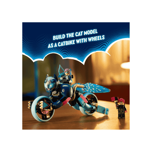 LEGO® DREAMZzz Zoey’s Cat Motorcycle 71479 Imaginative Toy for Kids 7+