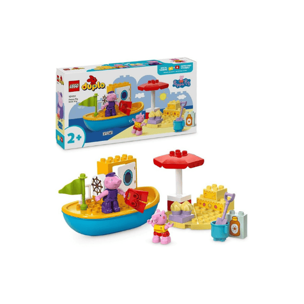 LEGO® DUPLO Peppa Pig Boat Trip 10432  Buildable Playset with 2 Figures for Toddlers 2+