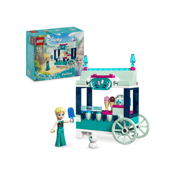 LEGO® Disney Princess Elsa's Frozen Treats 43234 Set with Mini-Doll & Snowgie for Kids 5+