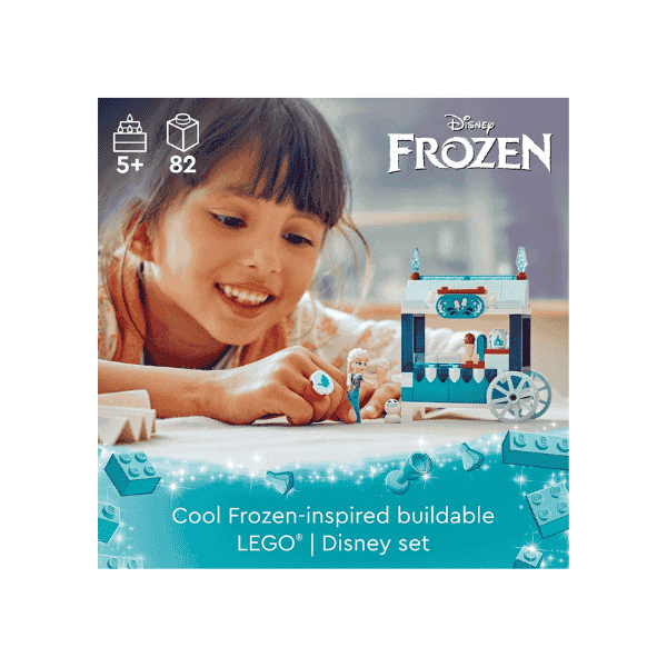 LEGO® Disney Princess Elsa's Frozen Treats 43234 Set with Mini-Doll & Snowgie for Kids 5+