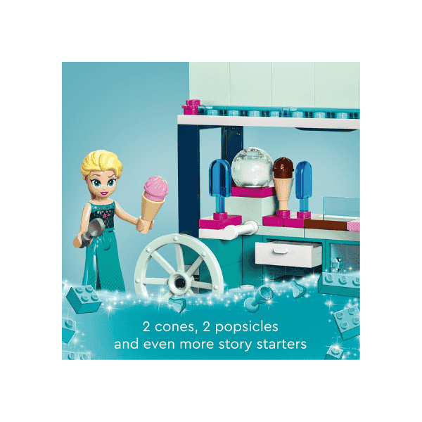 LEGO® Disney Princess Elsa's Frozen Treats 43234 Set with Mini-Doll & Snowgie for Kids 5+