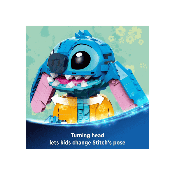 LEGO® Disney Stitch Buildable Toy Playset 43249 Ice Cream Cone Set for Kids Perfect for Lilo and Stitch Fans