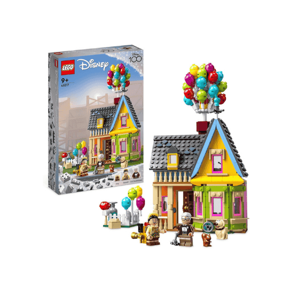 LEGO Disney and Pixar Up House 43217 Buildable Toy Set with Balloons and Figures for Disney's 100th Anniversary