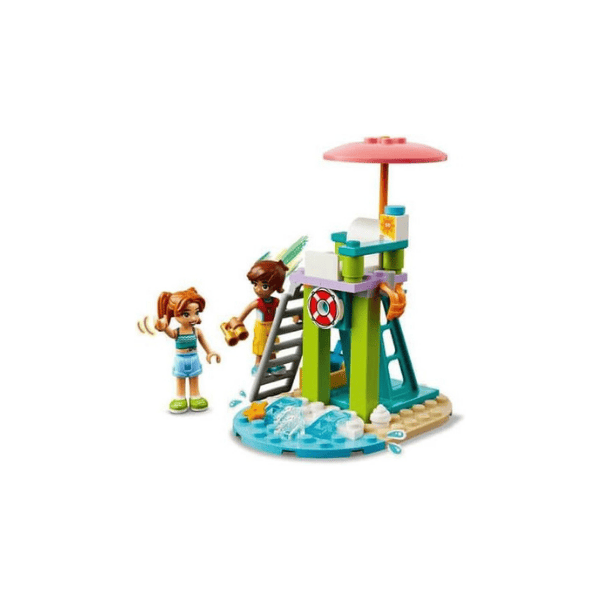 LEGO® Friends Beach Water Scooter 42623 Lifeguard Set with Mini Dolls and Dolphin for Kids 5+