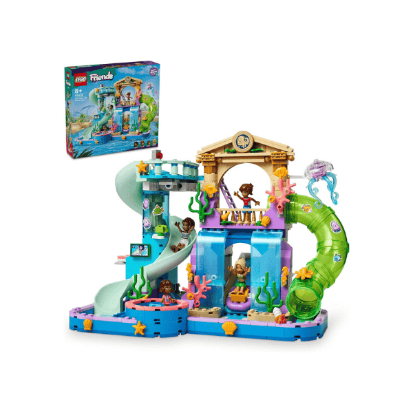 LEGO Friends Heartlake City Water Park 42630 Toy for Kids 8+ Includes 3 Mini Dolls and a Micro Doll for Pretend Play