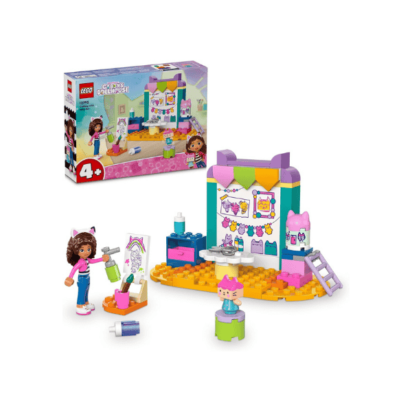 LEGO® Gabby’s Dollhouse Crafting with Baby Box 10795 Creative Playset for Kids Ages 4+