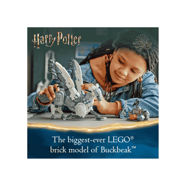 LEGO® Harry Potter Buckbeak 76427 Magical Hippogriff Toy for Kids Ideal Gift for Fans