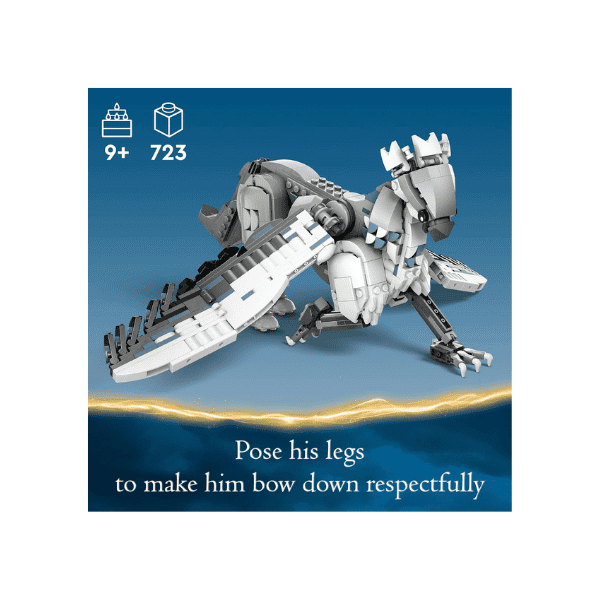 LEGO® Harry Potter Buckbeak 76427 Magical Hippogriff Toy for Kids Ideal Gift for Fans