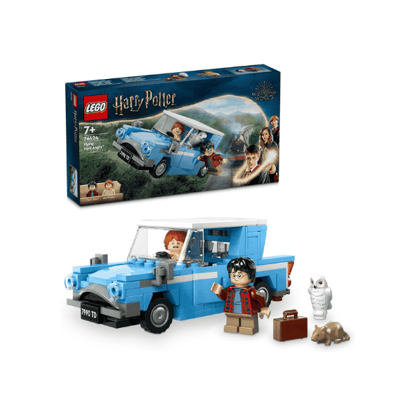 LEGO® Harry Potter Flying Ford Anglia 76424 Toy Car for Kids 7+ Includes 2 Minifigures