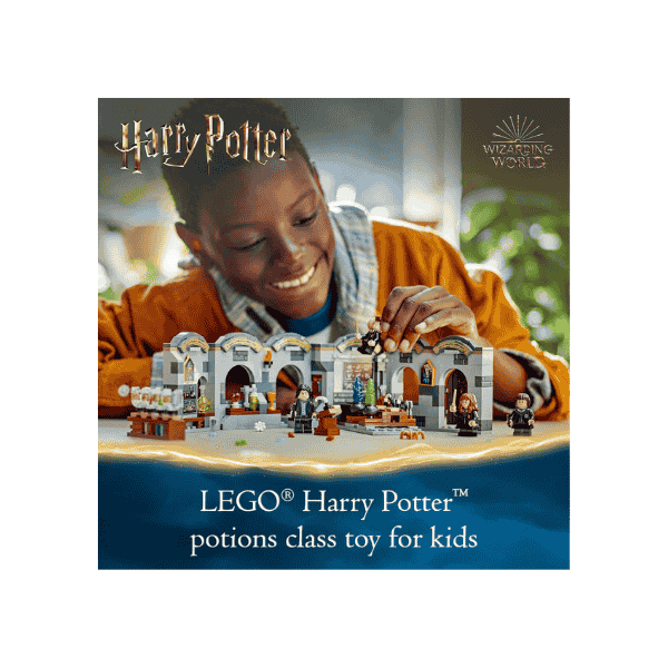 LEGO® Harry Potter Hogwarts Castle Potions Class Playset 76431  Buildable Wizard Toy for Kids 8+