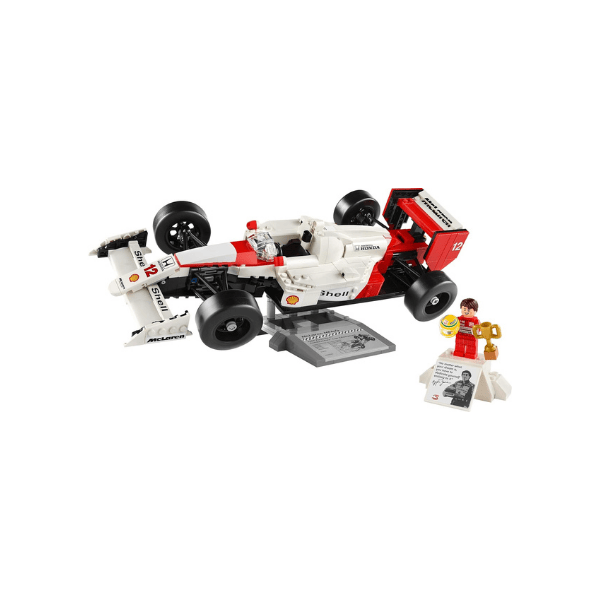 LEGO McLaren MP4/4 & Ayrton Senna 10330 F1 Model Kit for Adults Perfect Gift