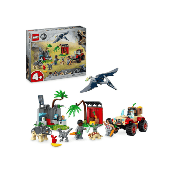 LEGO® Jurassic World Baby Dinosaur Rescue 76963  Mini Dinosaur Figures for Kids 4+