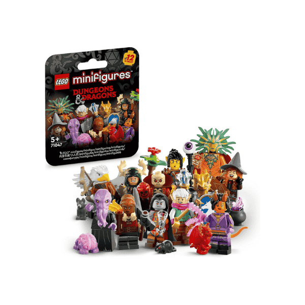 LEGO® Dungeons & Dragons Minifigures 71047 Tiefling Sorcerer & Gith Warlock Adventure Set for Kids 5+