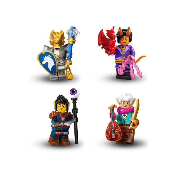 LEGO® Dungeons & Dragons Minifigures 71047 Tiefling Sorcerer & Gith Warlock Adventure Set for Kids 5+