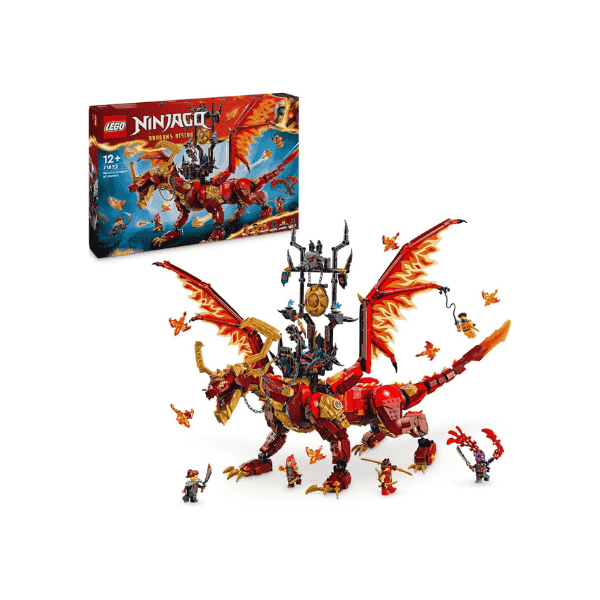 LEGO® NINJAGO® Source Dragon of Motion 71822  Ninja Toy with 6 Minifigures for Ages 12+