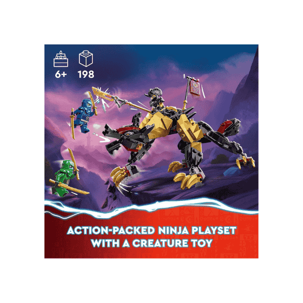 LEGO® NINJAGO Imperium Dragon Hunter Hound 71790 Posable Monster Figure Set