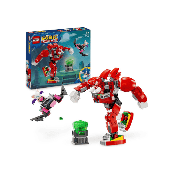 LEGO® Sonic Knuckles Guardian Mech 76996  Gaming Toy with Master Emerald for Kids 8+