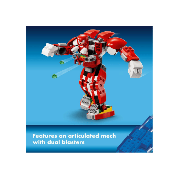 LEGO® Sonic Knuckles Guardian Mech 76996  Gaming Toy with Master Emerald for Kids 8+