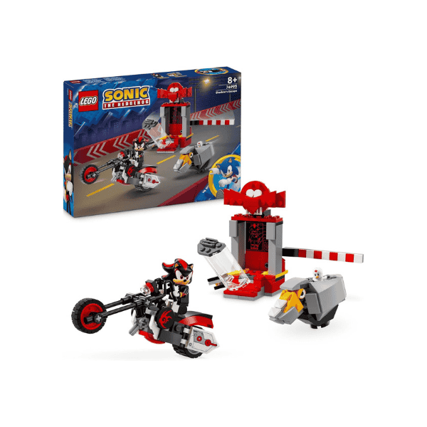 LEGO® Sonic Shadow The Hedgehog Escape 76995 Motorcycle Toy for Ages 8+