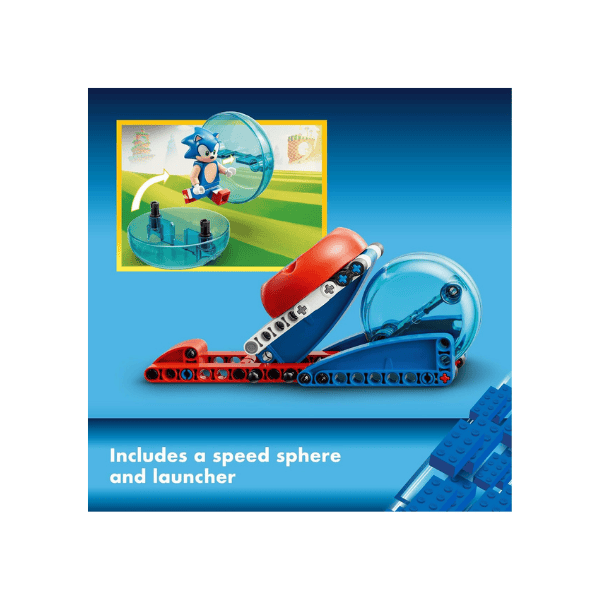 LEGO Sonic The Hedgehog Speed Sphere Challenge 76990 Building Set with Launcher for Action Fun