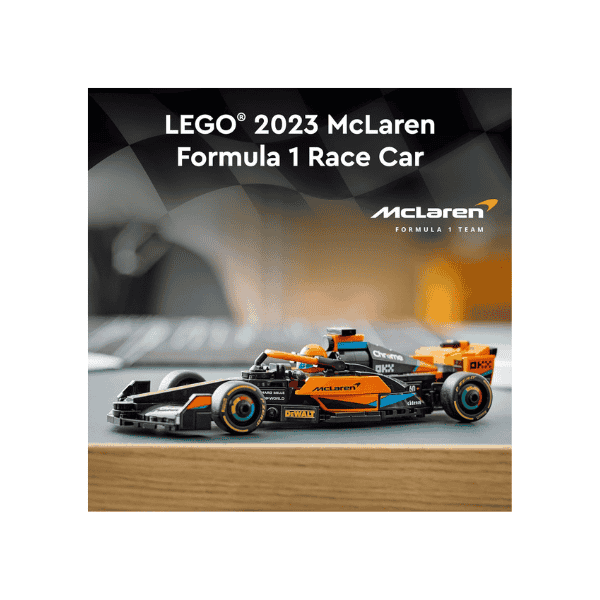 LEGO Speed Champions McLaren Formula 1 Race Car 76919 Buildable Toy for Kids 9+ Perfect for Boys and Girls