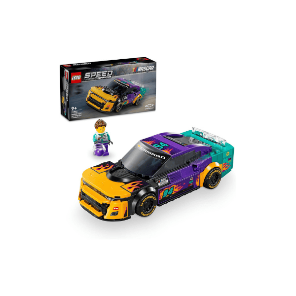 LEGO® Speed Champions NASCAR® Camaro ZL1 76935 Race Car Playset for Kids 9+