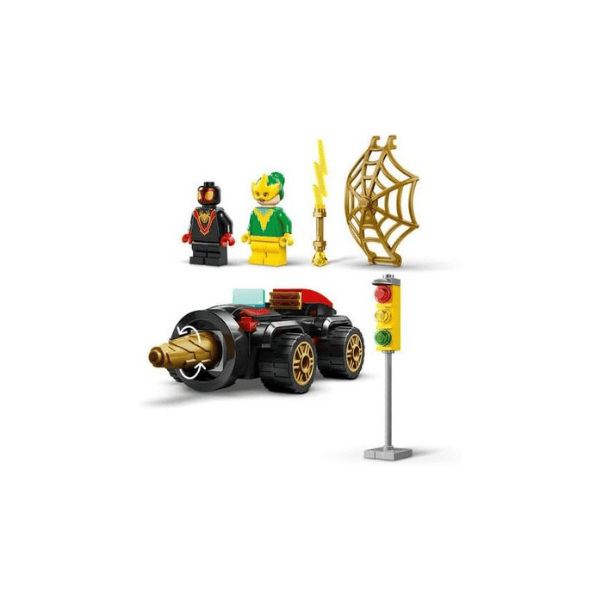 LEGO® Spidey Drill Spinner 10792 Spider Man Vehicle & 2 Minifigures For Kids 4+