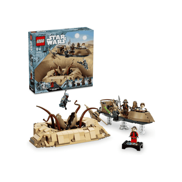 LEGO® Star Wars: Return of the Jedi Desert Skiff & Sarlacc Pit 75396 Collectible Playset for Kids and Fans