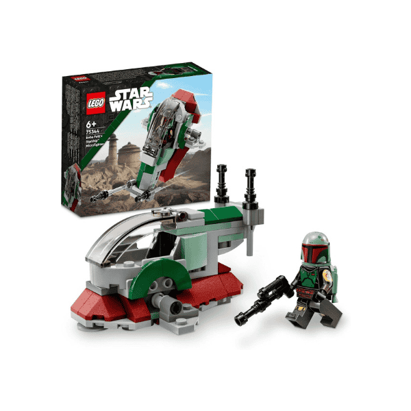 LEGO Star Wars Boba Fett Microfighter 75344 Building Set for Kids 6+