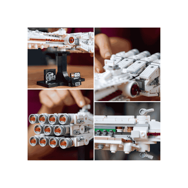 LEGO Star Wars Tantive IV Set 75376 25th Anniversary Model Kit for Adults Iconic A New Hope Starship for Décor