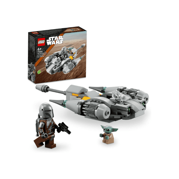 LEGO® Star Wars N 1 Starfighter Microfighter 75363 Quick Build Toy Set with Stud Shooter for Action Play