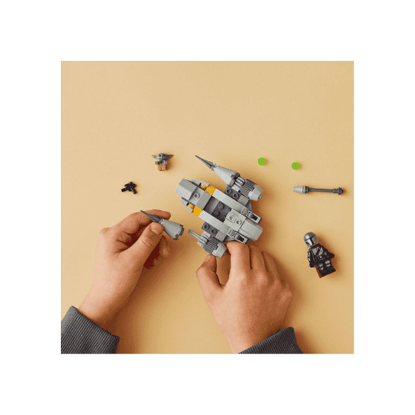 LEGO® Star Wars N 1 Starfighter Microfighter 75363 Quick Build Toy Set with Stud Shooter for Action Play