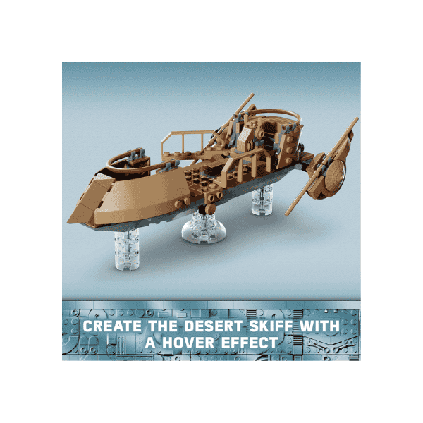 LEGO® Star Wars: Return of the Jedi Desert Skiff & Sarlacc Pit 75396 Collectible Playset for Kids and Fans