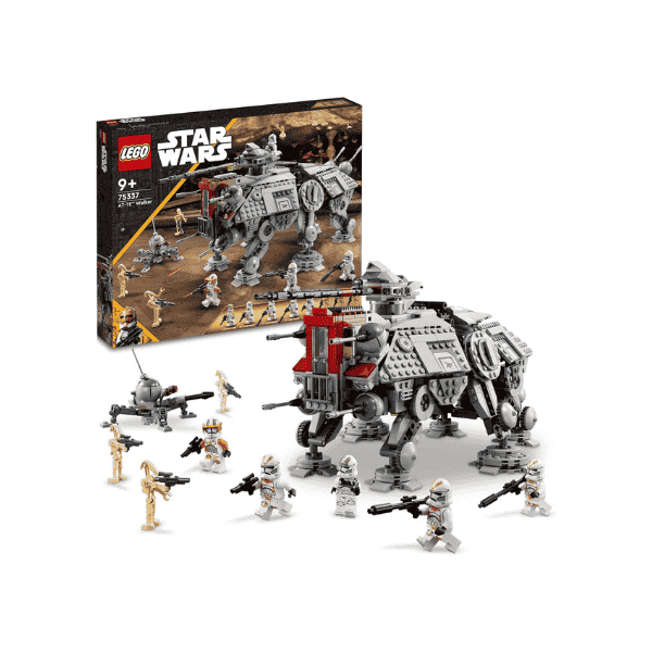 LEGO® Star Wars AT TE Walker 75337 Includes Commander Cody Clone Gunner3 Clone Troopers and 3 Battle Droids